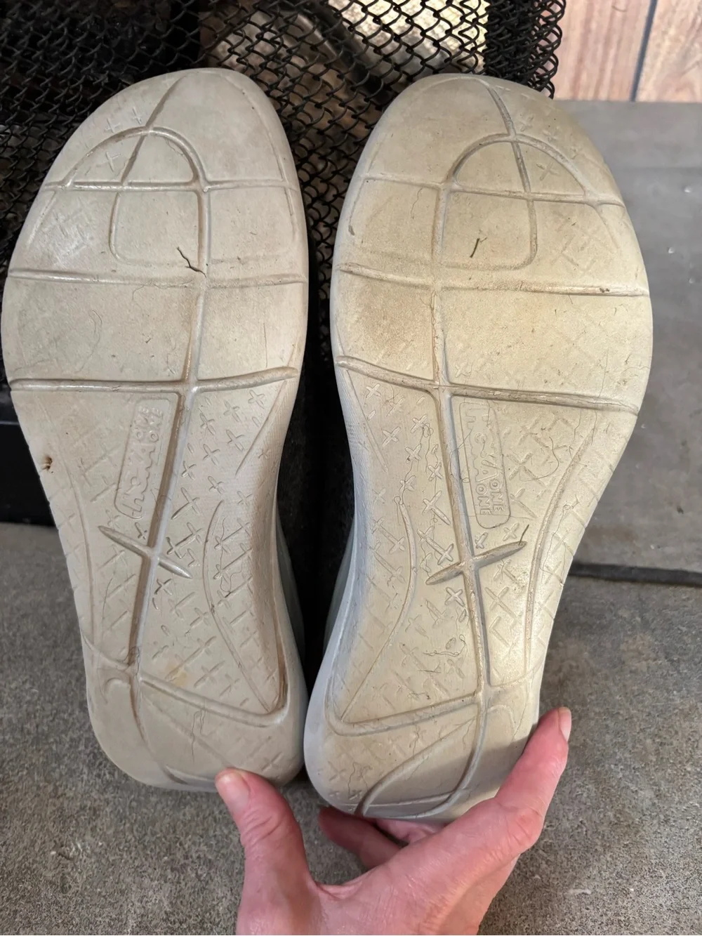 Hoka One Hupana Flow Wool Womens Shoes Size 9, Color: Dark Shadow/Wild Dove